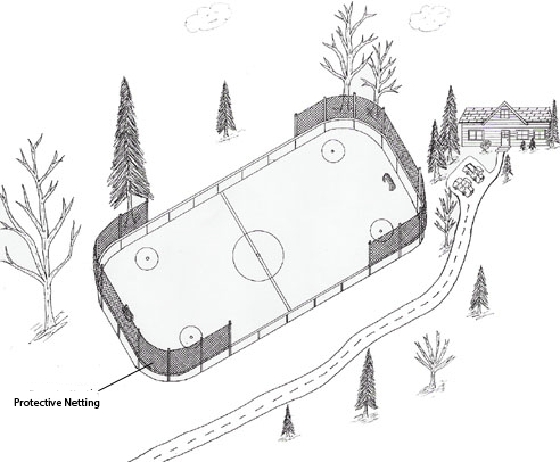 my backyard ice rink