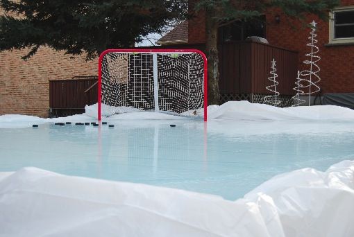 Ice Rink Liner 40 X 50 White 6 Mil Uv Resistant