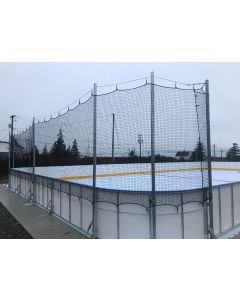 Outdoor Residential Hockey Rink Package - HP PRO Series STANDARD Boards by MY BACKYARD ICE RINK !