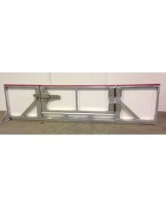 rink gate double service utility my backyard ice-rink residential pro series standard close door